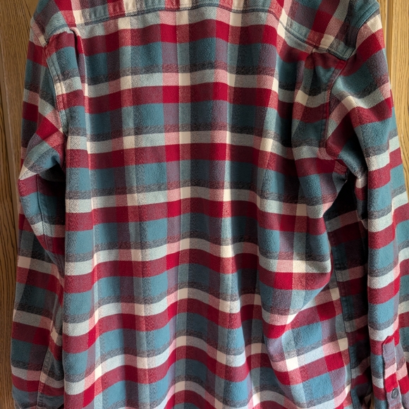 Men's Patagonia Organic Cotton Flannel Shirt Size XL - Picture 5 of 9
